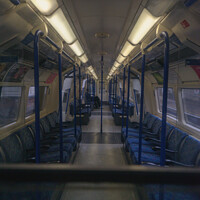 Buy canvas prints of London Underground by Benjamin Brewty