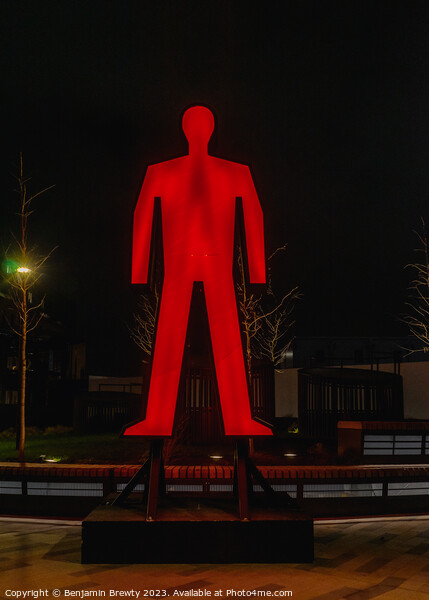 Red Man  Picture Board by Benjamin Brewty