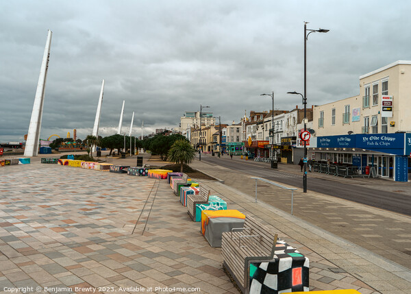 Southend On Sea  Picture Board by Benjamin Brewty