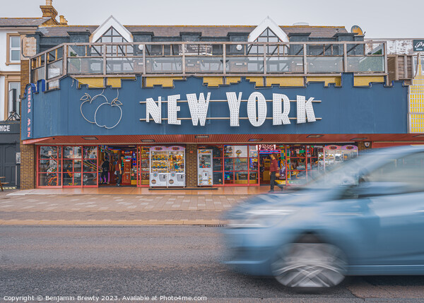 Southend - New York Amusements  Picture Board by Benjamin Brewty