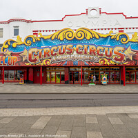 Buy canvas prints of Circus Circus Amusements  by Benjamin Brewty