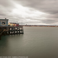 Buy canvas prints of Southend Pier Long Exposure by Benjamin Brewty