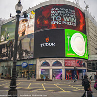 Buy canvas prints of London Piccadilly Circus by Benjamin Brewty