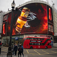 Buy canvas prints of Piccadilly Circus  by Benjamin Brewty