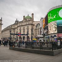 Buy canvas prints of Piccadilly Circus Underground Station  by Benjamin Brewty