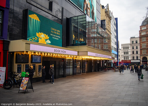 Leicester Square Cinema  Picture Board by Benjamin Brewty