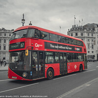 Buy canvas prints of London Bus by Benjamin Brewty