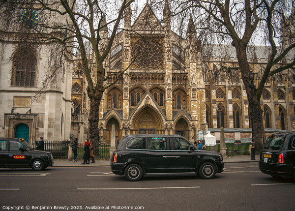 Westminster Abbey  Picture Board by Benjamin Brewty