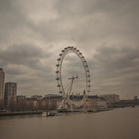 Buy canvas prints of The London Eye  by Benjamin Brewty