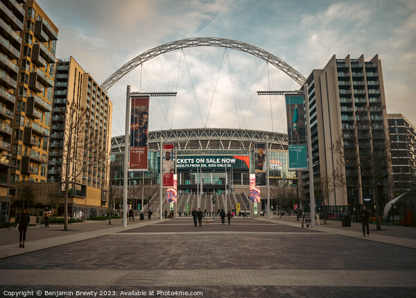 Wembley Stadium  Picture Board by Benjamin Brewty