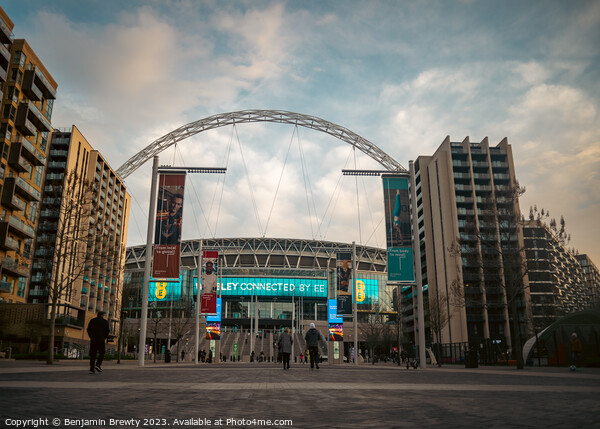 Wembley Stadium  Picture Board by Benjamin Brewty