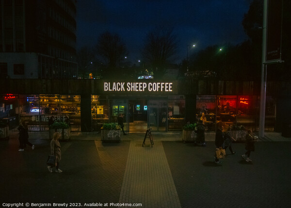 Black Sheep Coffee  Picture Board by Benjamin Brewty