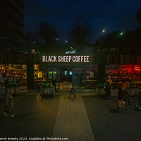Buy canvas prints of Black Sheep Coffee  by Benjamin Brewty