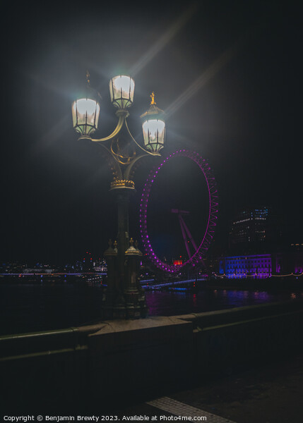 Westminster Bridge  Picture Board by Benjamin Brewty