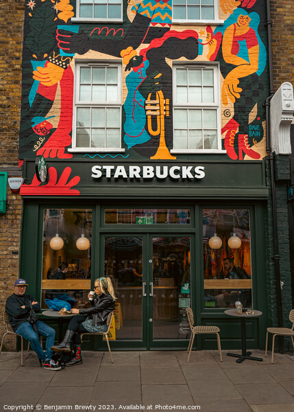 Stylish Starbucks  Picture Board by Benjamin Brewty