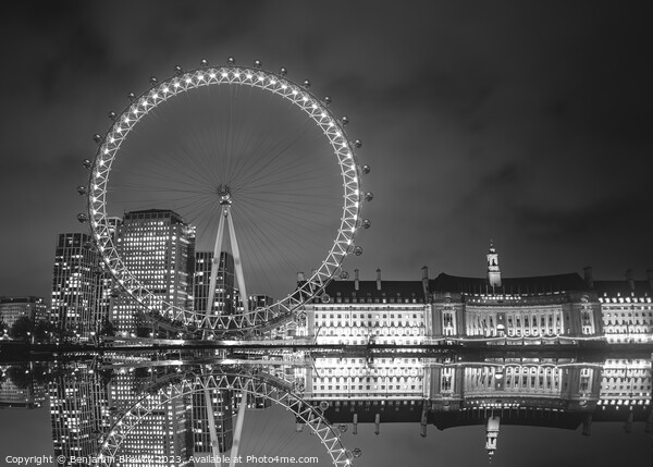 London Eye  Picture Board by Benjamin Brewty