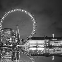 Buy canvas prints of London Eye  by Benjamin Brewty