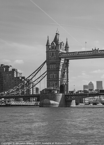 Tower Bridge  Picture Board by Benjamin Brewty