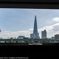 Buy canvas prints of The Shard Composition  by Benjamin Brewty