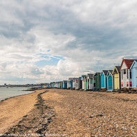 Buy canvas prints of Southend On Sea Beach Huts by Benjamin Brewty