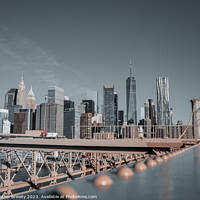 Buy canvas prints of NYC Skyline by Benjamin Brewty