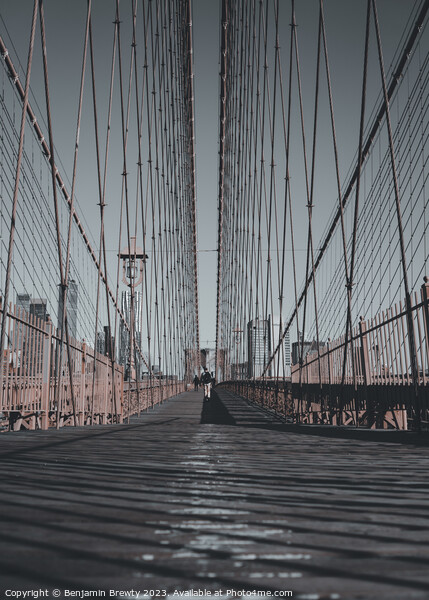 Brooklyn bridge  Picture Board by Benjamin Brewty