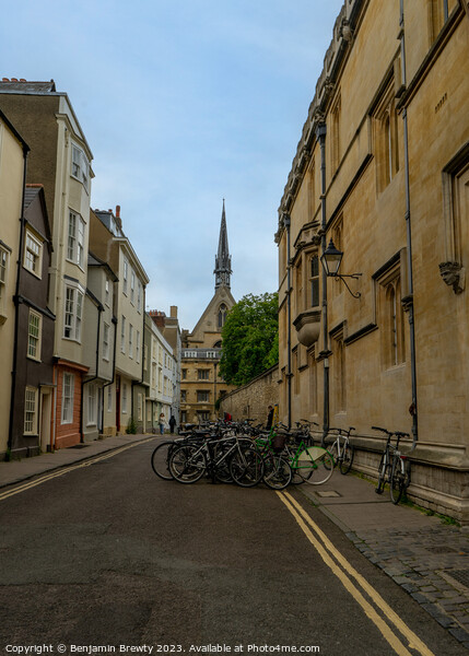 Oxford Streets Picture Board by Benjamin Brewty
