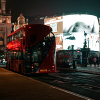 Buy canvas prints of Red London Bus by Benjamin Brewty