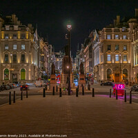 Buy canvas prints of Waterloo Place / Pall Mall by Benjamin Brewty