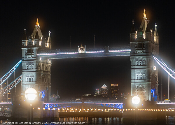 Tower Bridge Picture Board by Benjamin Brewty