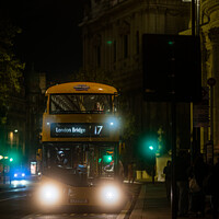 Buy canvas prints of London Bus  by Benjamin Brewty