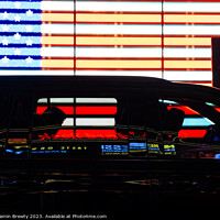 Buy canvas prints of Times Square Silhouette  by Benjamin Brewty