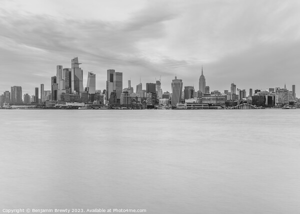 Manhattan Skyline  Picture Board by Benjamin Brewty