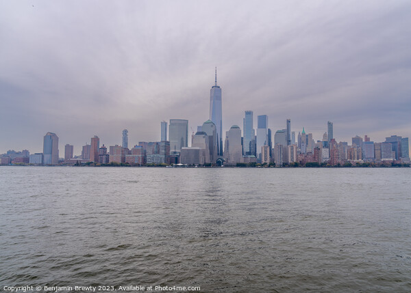 New York City Skyline Picture Board by Benjamin Brewty