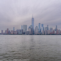 Buy canvas prints of New York City Skyline by Benjamin Brewty