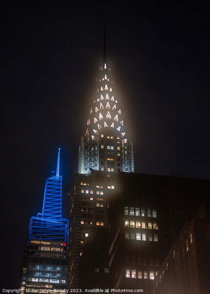 Chrysler Building  Picture Board by Benjamin Brewty