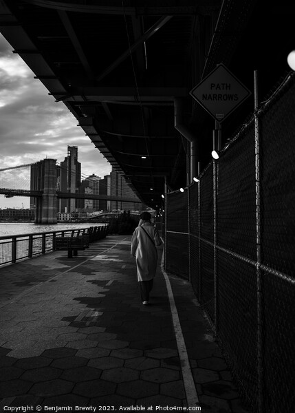 NYC Street Photography Picture Board by Benjamin Brewty