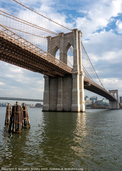Brooklyn Bridge Picture Board by Benjamin Brewty