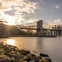 Buy canvas prints of New York Sunset by Benjamin Brewty