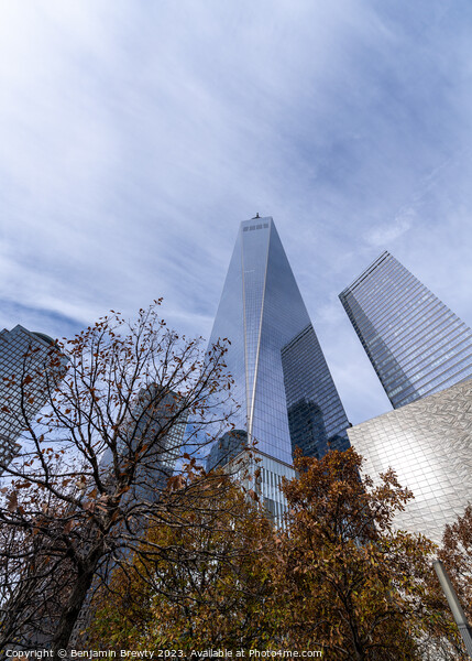 One World Trade Centre Picture Board by Benjamin Brewty