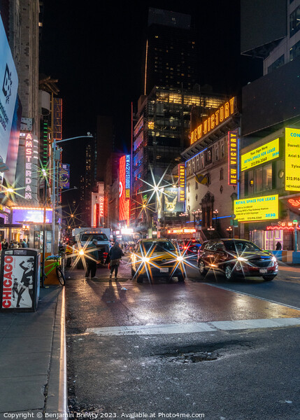 New York City Streets Picture Board by Benjamin Brewty