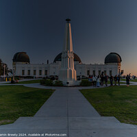 Buy canvas prints of Griffith Observatory  by Benjamin Brewty