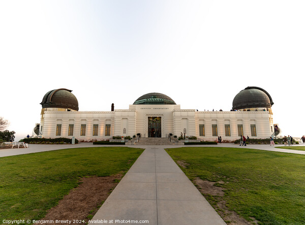 Griffith Observatory Picture Board by Benjamin Brewty