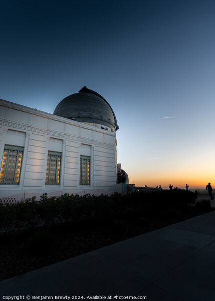 Griffith Observatory Picture Board by Benjamin Brewty
