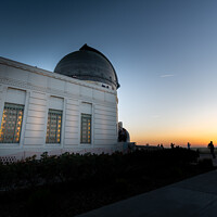 Buy canvas prints of Griffith Observatory by Benjamin Brewty
