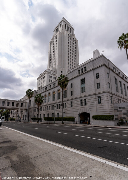Los Angeles City Hall Picture Board by Benjamin Brewty