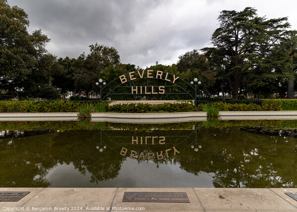 Beverly Hills Picture Board by Benjamin Brewty