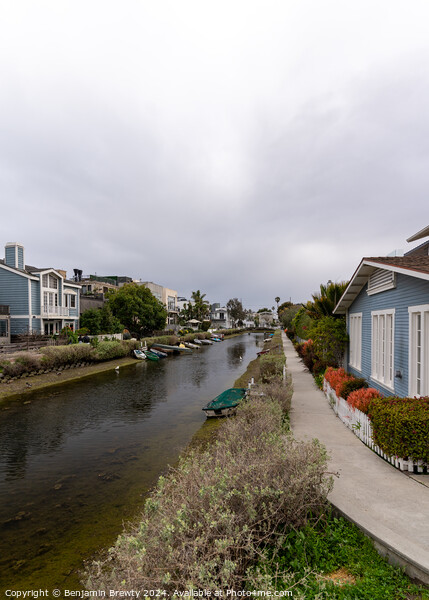 Venice Canals Picture Board by Benjamin Brewty