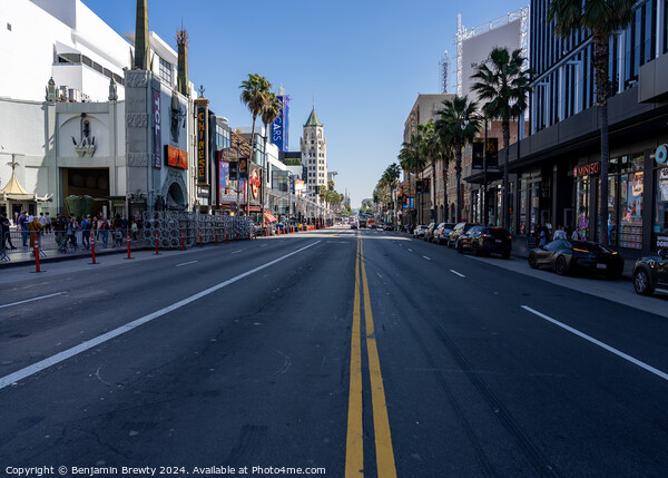 Hollywood Blvd Picture Board by Benjamin Brewty