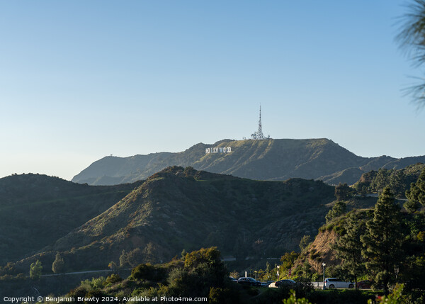 Hollywood Sign Picture Board by Benjamin Brewty